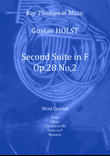 Holst: 2nd Suite in F Op. 28 No.2 (complete) - wind quintet