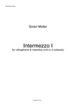 Intermezzo I - Score & Parts