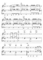 Up and Up Piano, Vocal, Guitar scores gallery preview page 4