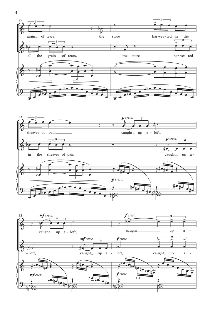 Autumn Rain Autumn Rain Piano, Vocal, Guitar scores gallery preview page 4