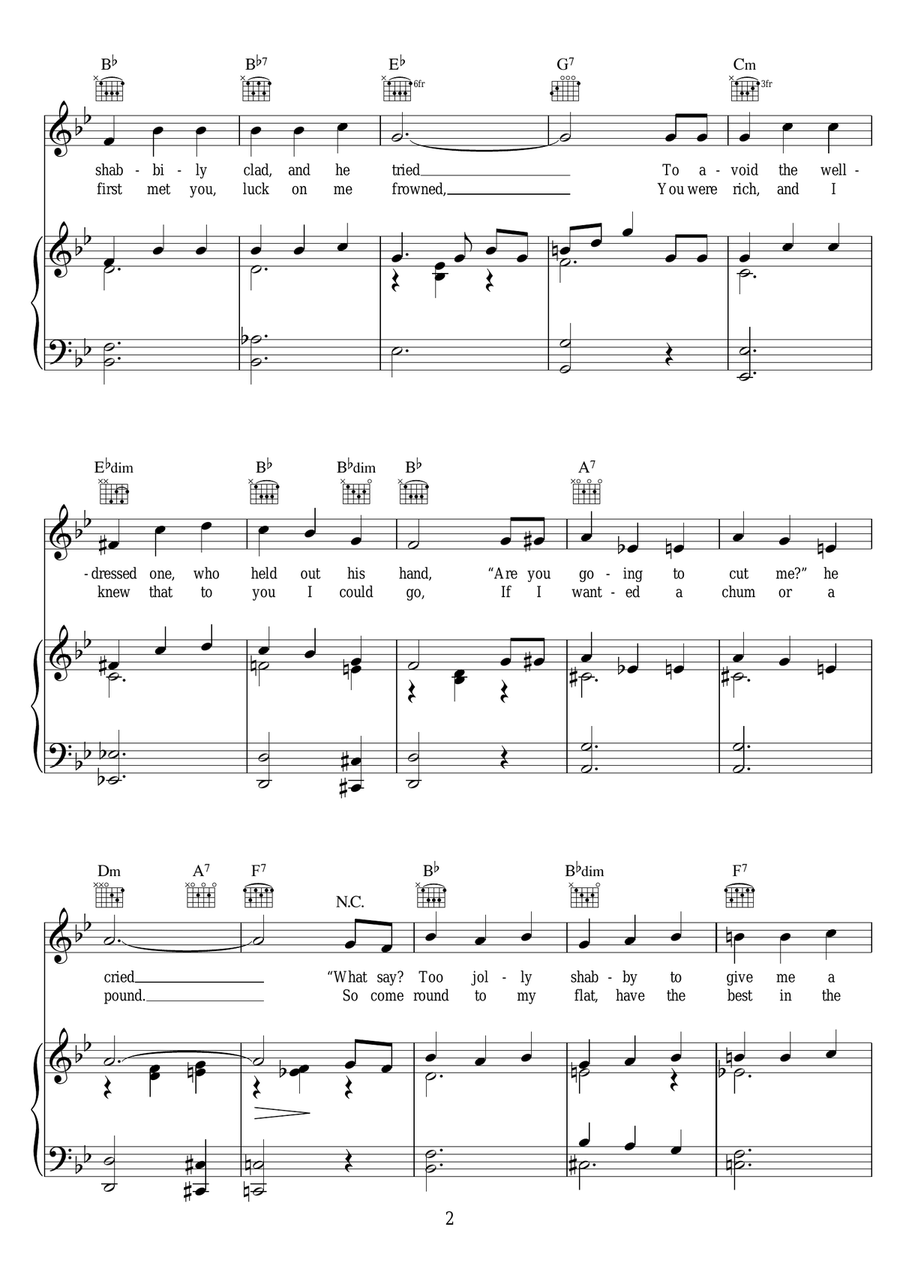 Call Round Any Old Time Call Round Any Old Time Piano, Vocal, Guitar scores gallery preview page 2