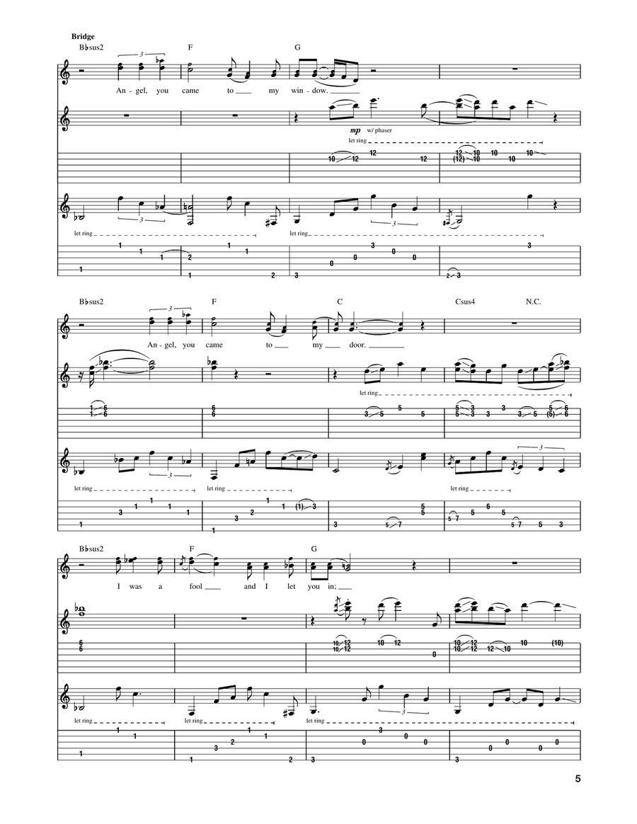 Deal With The Preacher Deal With The Preacher Acoustic Guitar scores gallery preview page 5