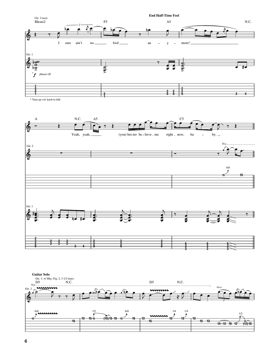 Deal With The Preacher Deal With The Preacher Acoustic Guitar scores gallery preview page 6