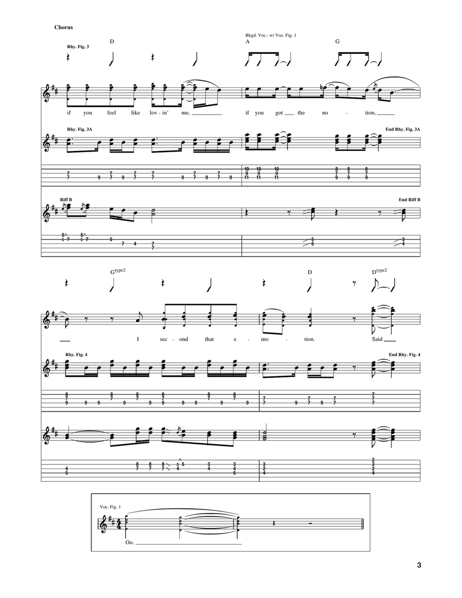 I Second That Emotion I Second That Emotion Acoustic Guitar scores gallery preview page 3