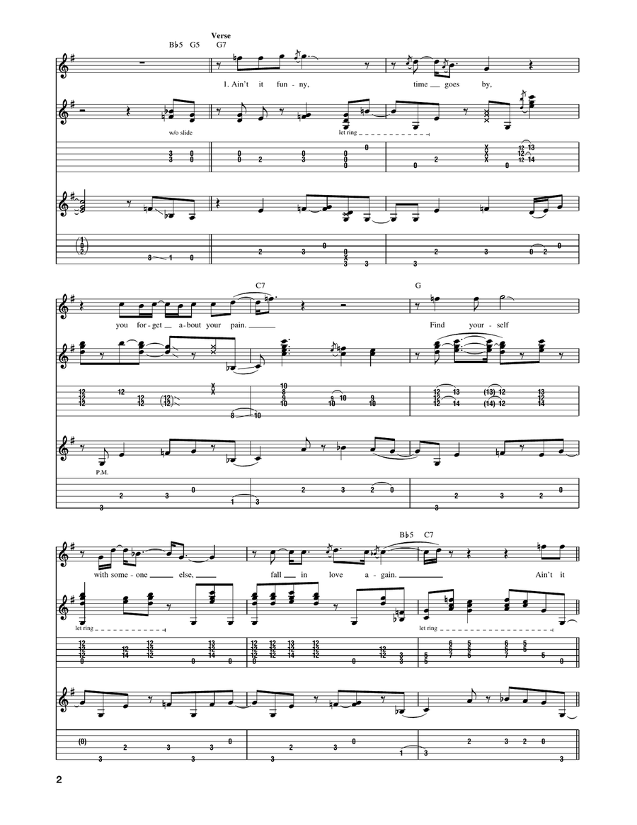 Ain't It Good Ain't It Good Acoustic Guitar scores gallery preview page 2