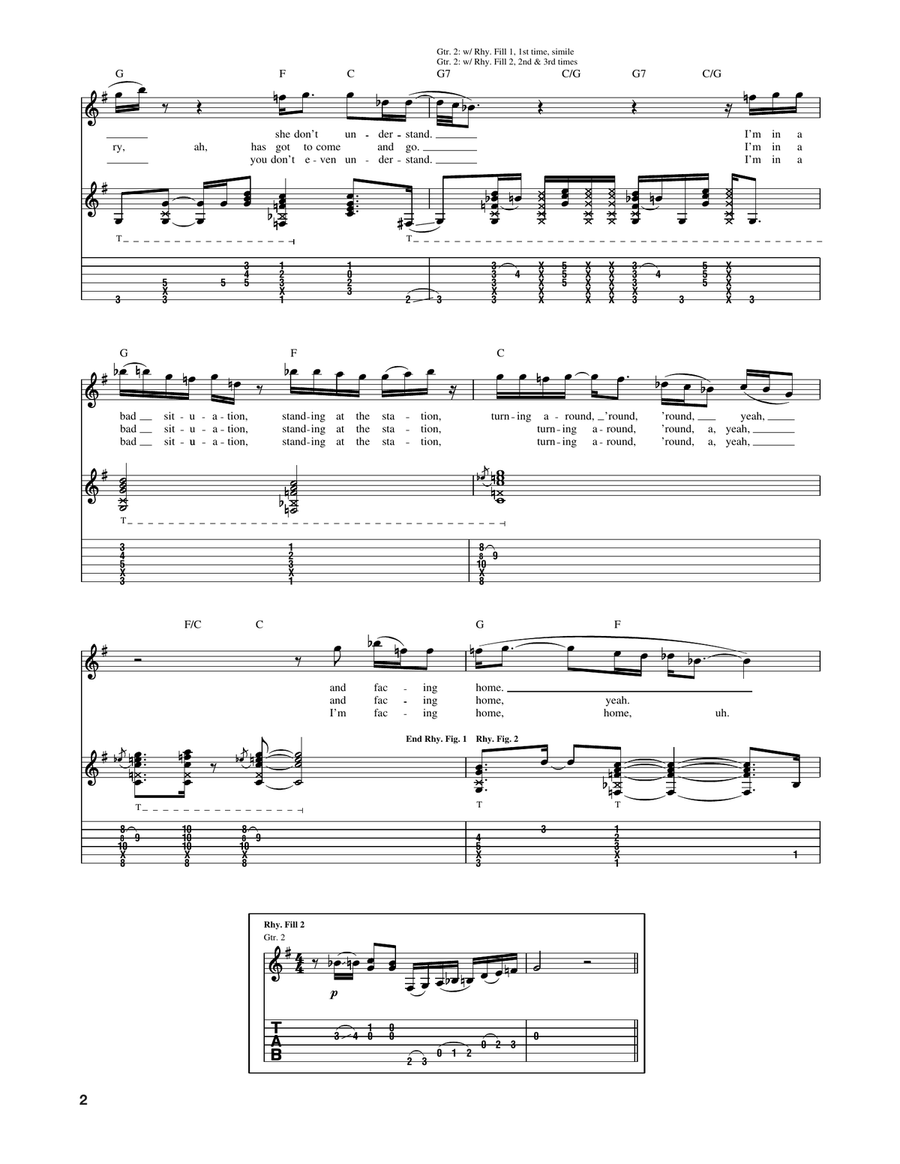 Little Miss Fortune Little Miss Fortune Acoustic Guitar scores gallery preview page 2
