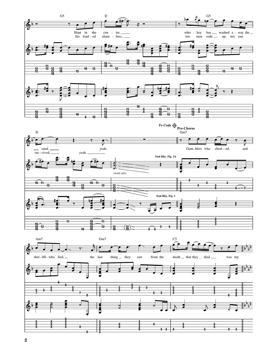 Smokin' 45 Smokin' 45 Acoustic Guitar scores gallery preview page 2