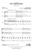 Try Everything (from Zootopia) (arr. Alan Billingsley)