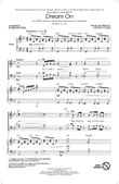 Dream On (arr. Mark Brymer)
