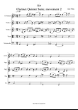 Air - Clarinet quintet