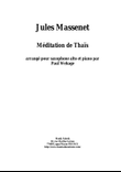 Jules Massenet: Meditation from 