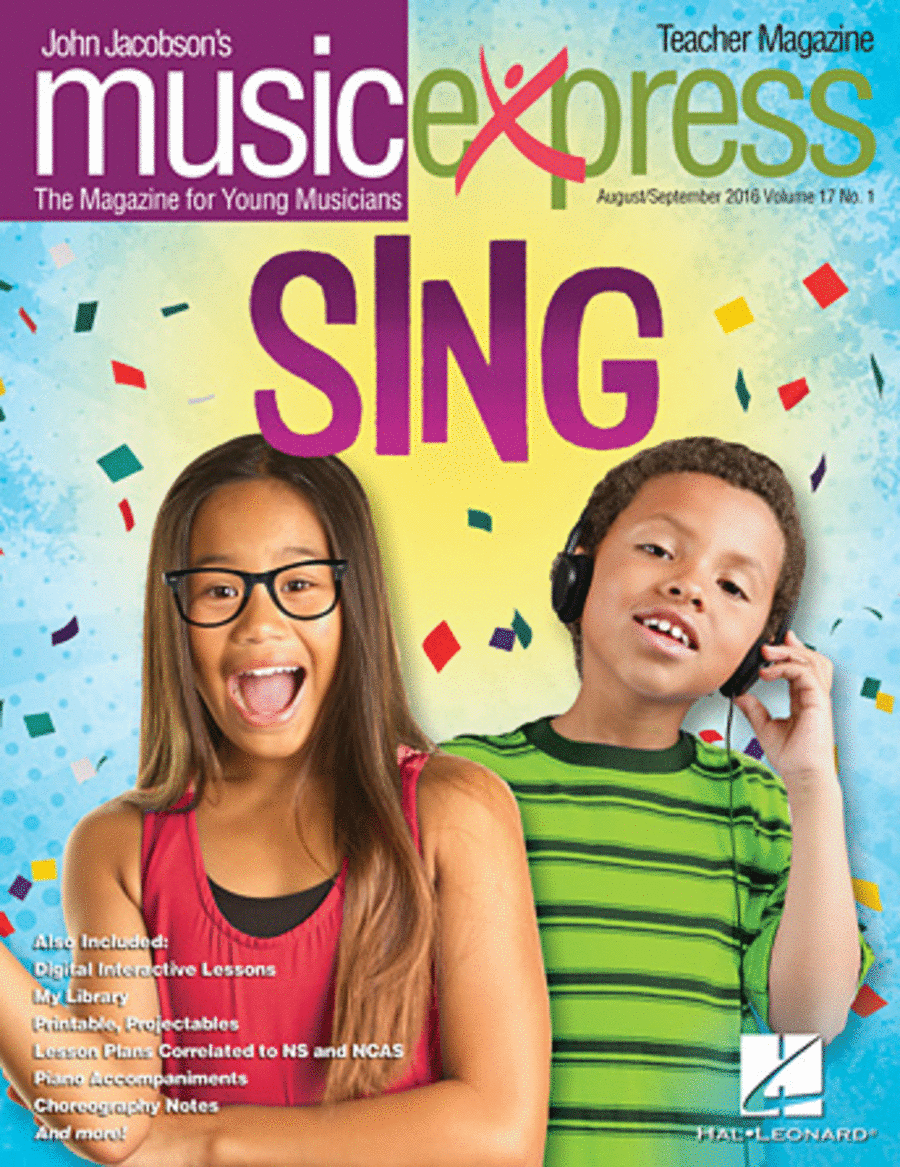 Sing! Vol. 17 No. 1 Choir scores gallery preview page 1