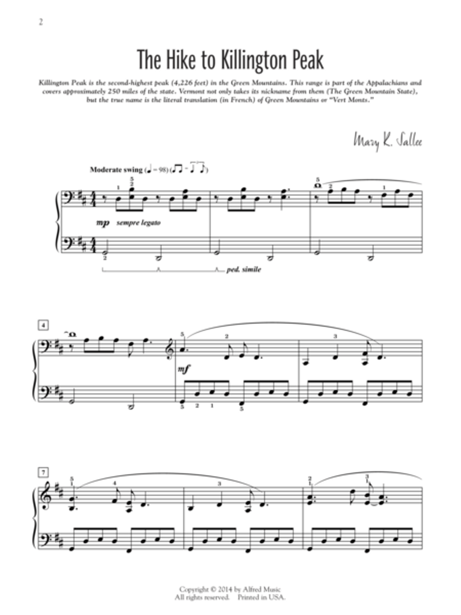 Federation Medium Class Piano Solo (Value Pack) Piano Solo scores gallery preview page 3