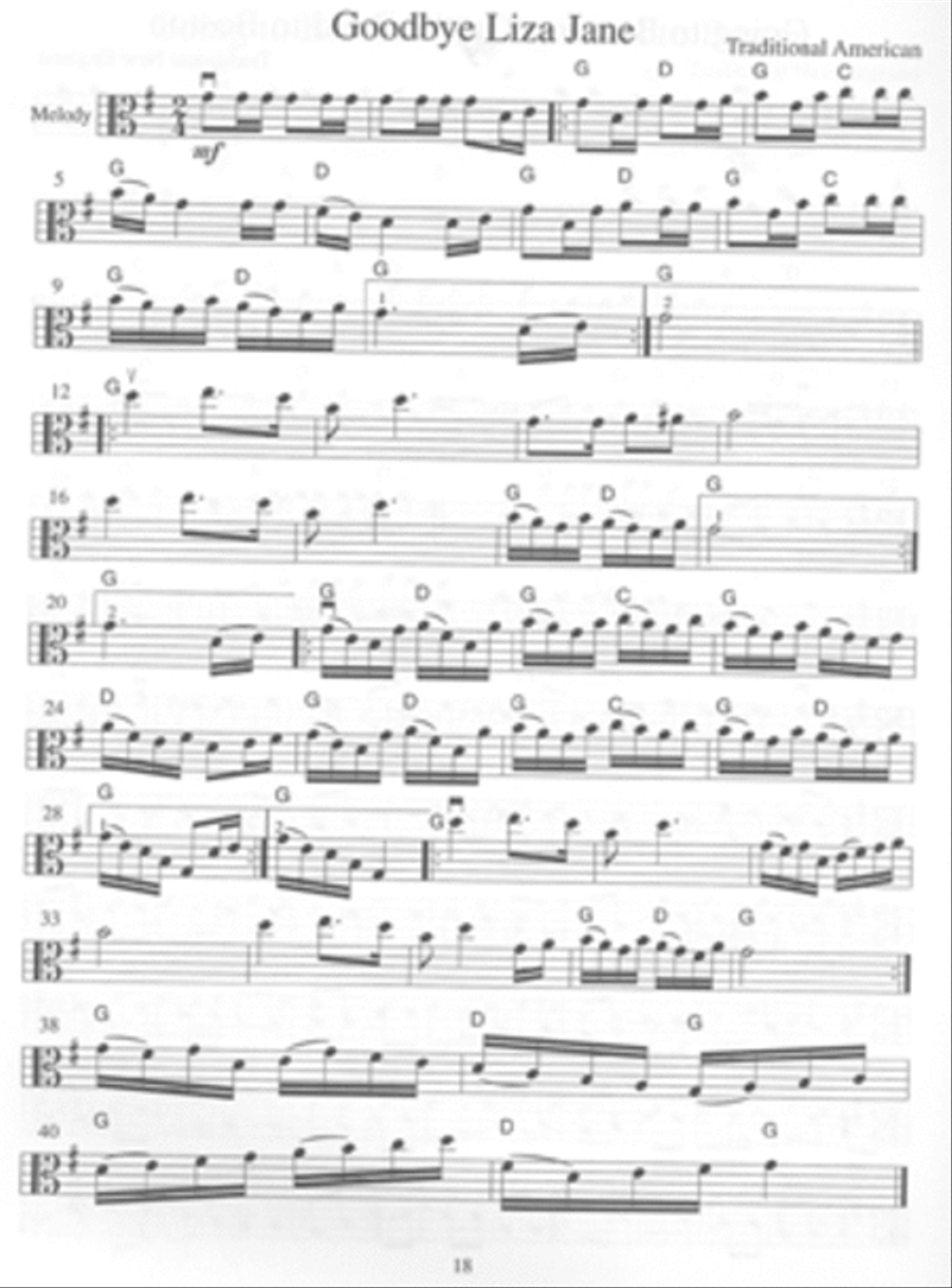 American Fiddle Tunes for Solo & Ensemble-Viola,Score Violin 3 String Duet scores gallery preview page 2