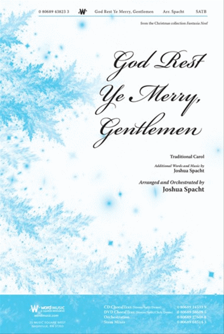God Rest Ye Merry, Gentlemen - Orchestration Choir scores gallery preview page 1