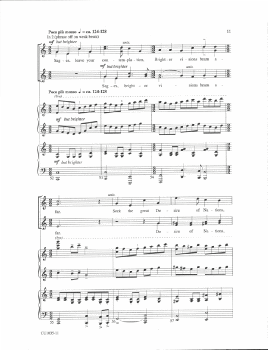 Angels From the Realms of Glory SSAA scores gallery preview page 24