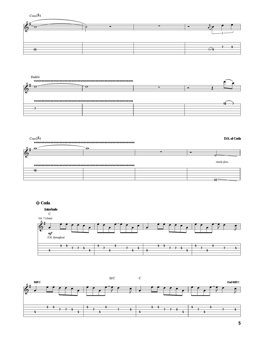 The Boys Of Summer The Boys Of Summer Acoustic Guitar scores gallery preview page 5