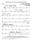 Don't Save It All for Christmas Day - Drum Set