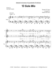 O Sole Mio (SATB)
