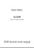 12.15.89 (Concerto for soprano saxophone) - parts