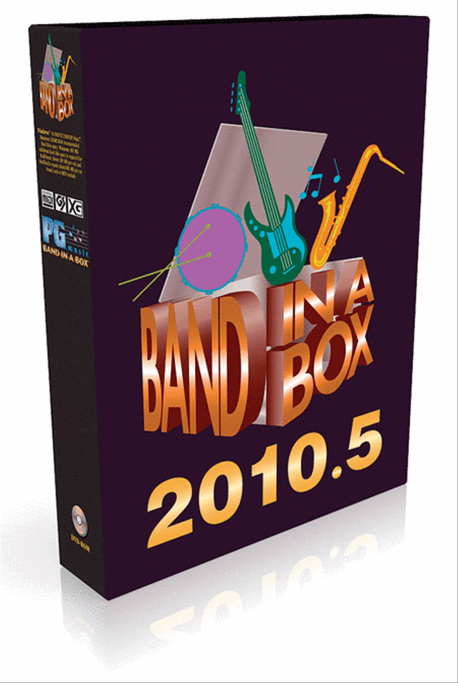 Band-in-a-Box 2010.5 Pro with RealBand – 6-10 Seats Pack Software scores gallery preview page 1