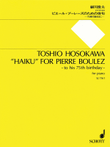 “Haiku” for Pierre Boulez