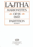 Marionettes Op26 Flute Violin Viola Violoncello Harp Score