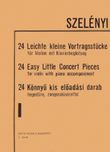 24 Easy Little Pcs V1-vln/pno
