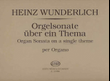Organ Sonata On A Single Theme