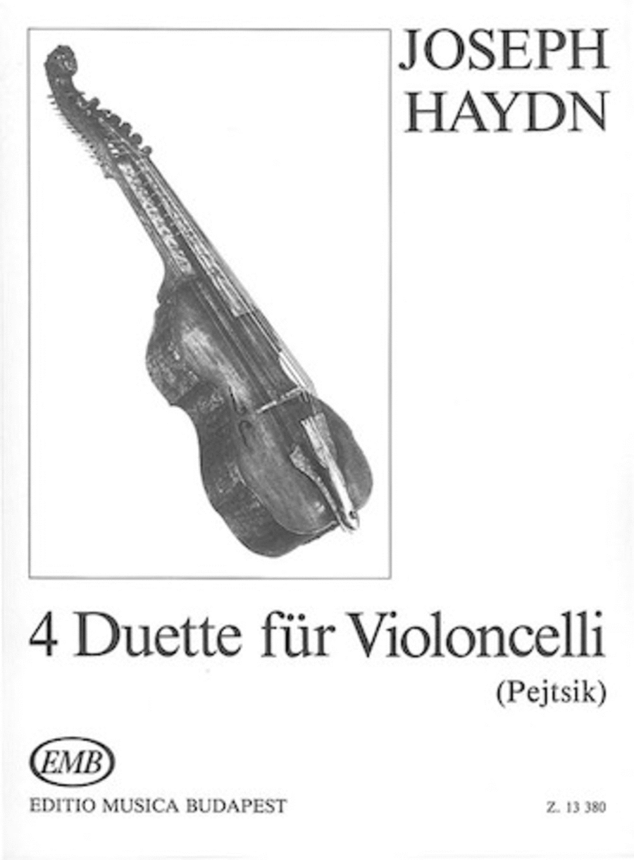4 Duos Cello scores gallery preview page 1