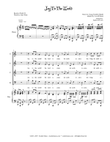 Joy To The World (SATB) mini preview