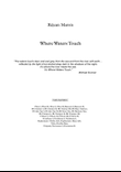Where Waters Touch