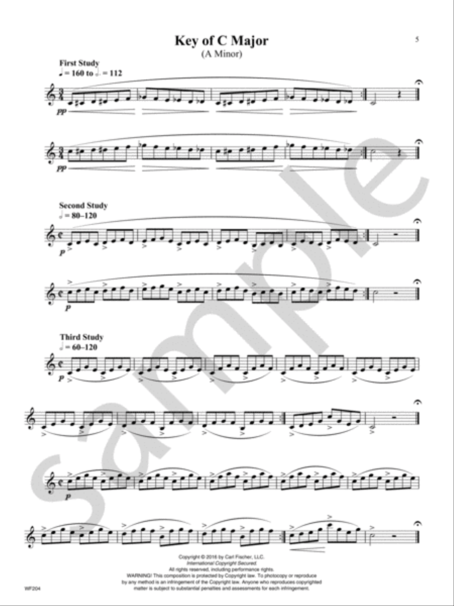 Clarke Studies Revisited B-Flat Trumpet scores gallery preview page 3