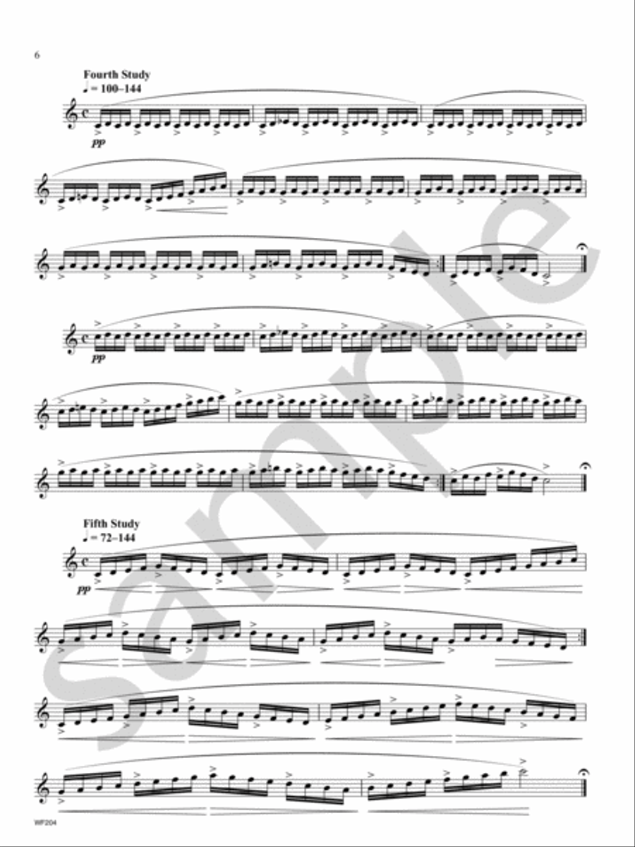 Clarke Studies Revisited B-Flat Trumpet scores gallery preview page 4
