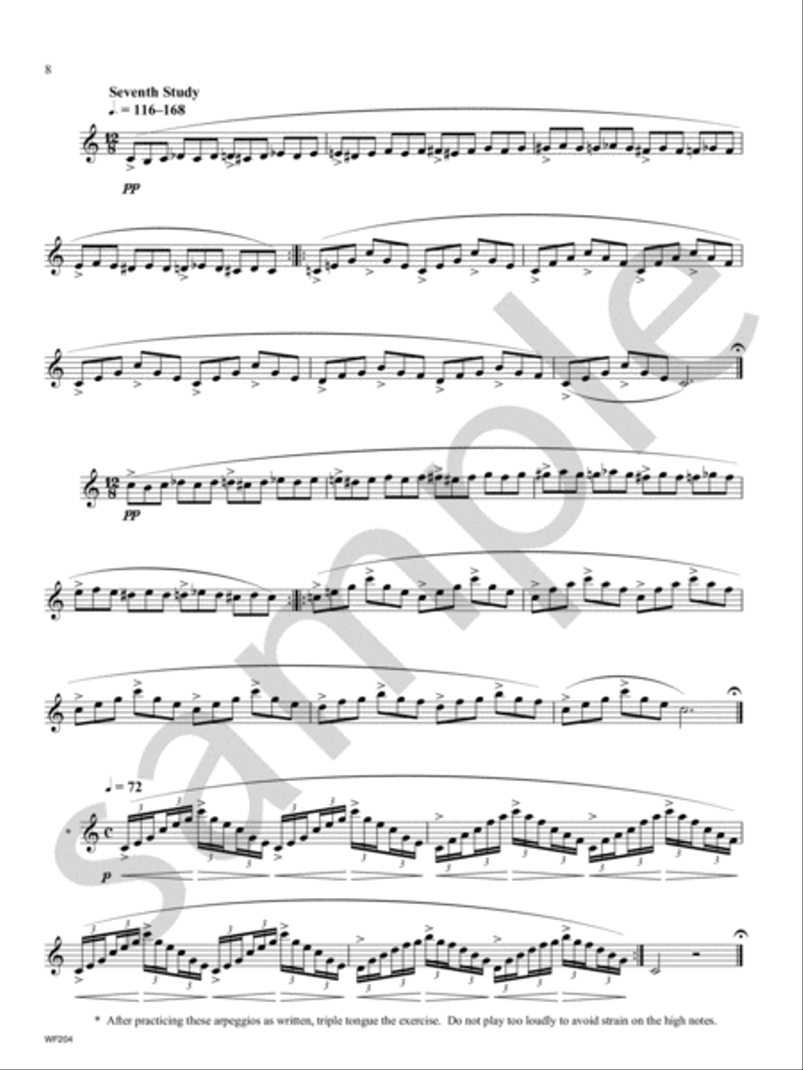 Clarke Studies Revisited B-Flat Trumpet scores gallery preview page 6