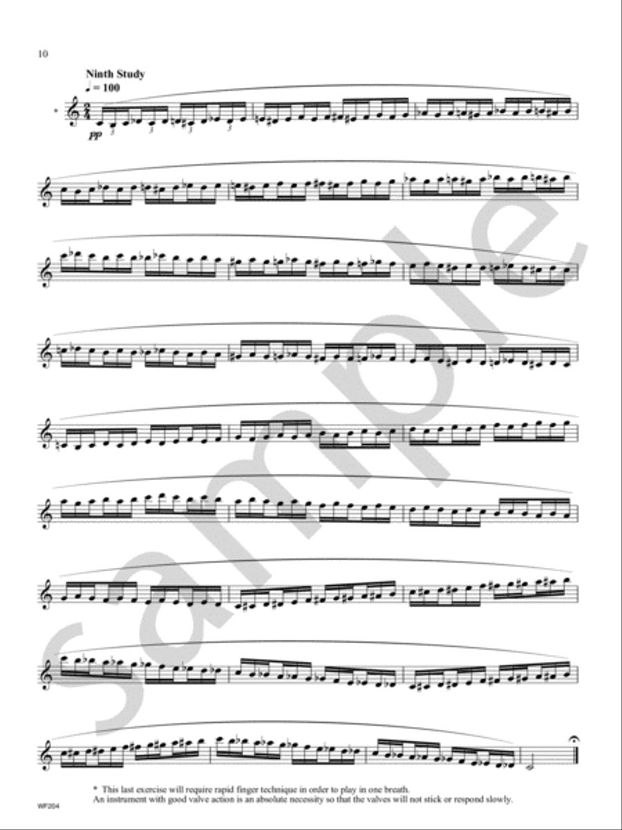 Clarke Studies Revisited B-Flat Trumpet scores gallery preview page 8