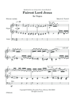 Fairest Lord Jesus mini preview