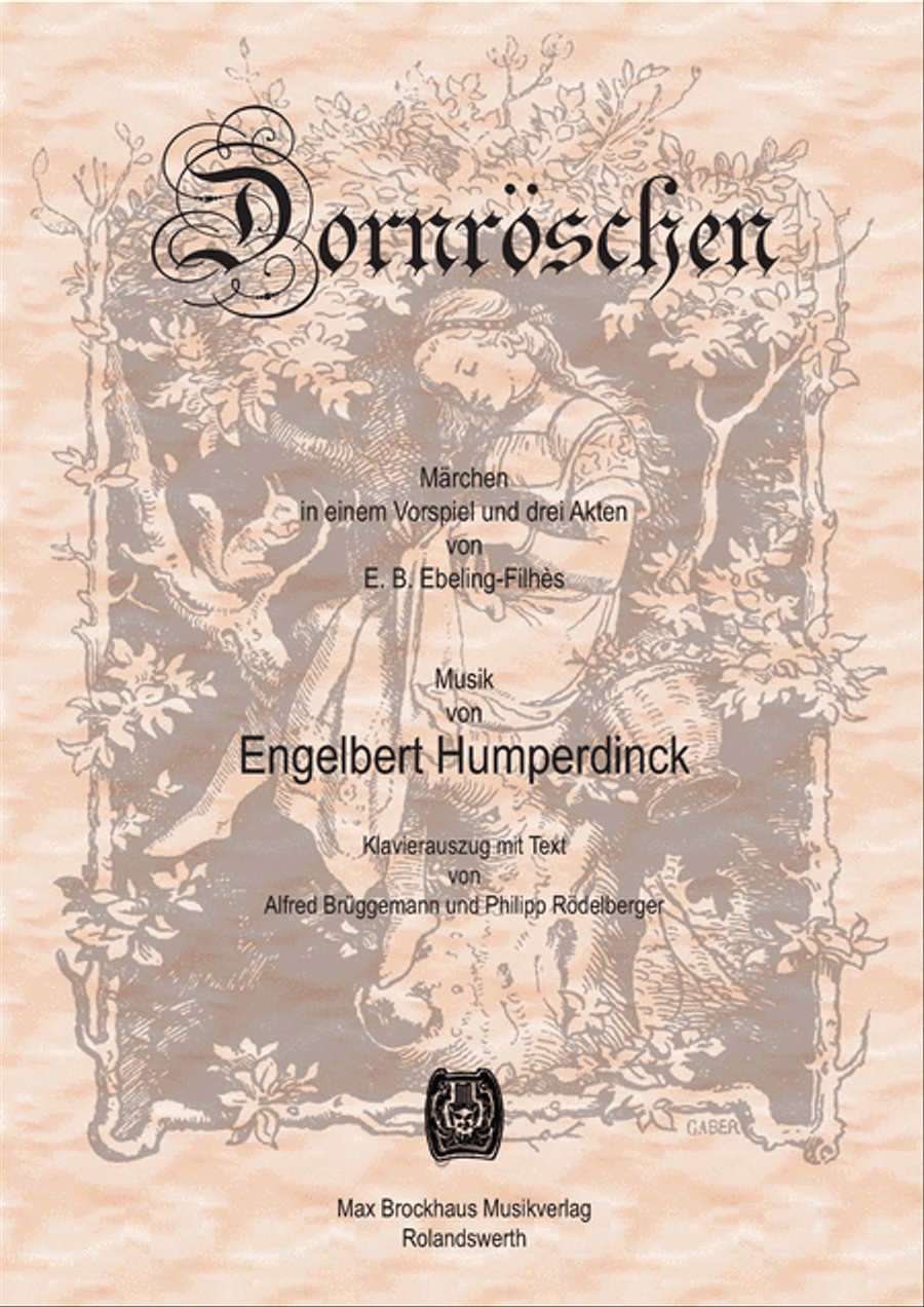 Dornröschen EHWV 121 (1902) Voice scores gallery preview page 1