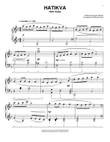 Hatikvah (With Hope) [Classical version] (arr. Phillip Keveren)