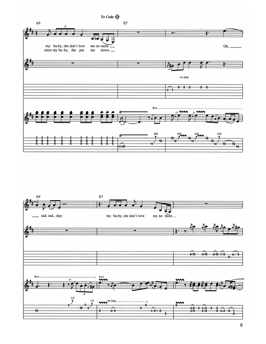 Sad, Sad Day Sad, Sad Day Acoustic Guitar scores gallery preview page 5