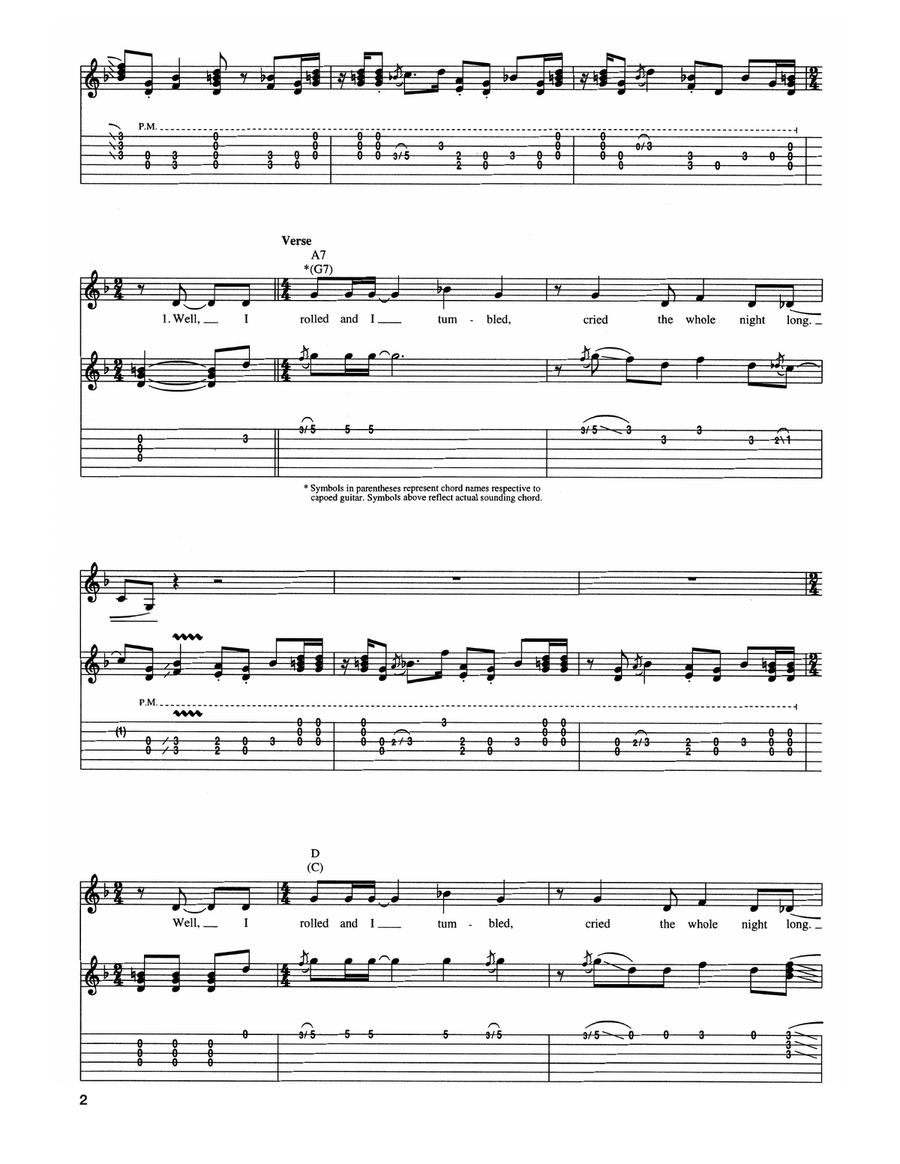 Rollin' And Tumblin' Rollin' And Tumblin' Electric Guitar scores gallery preview page 2