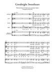 Goodnight Sweetheart (arr. Kirby Shaw)