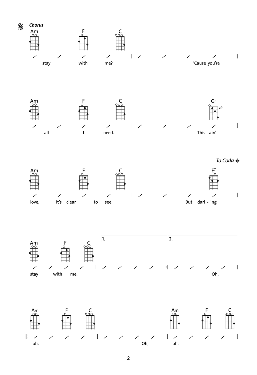 Stay With Me Stay With Me Ukulele scores gallery preview page 2