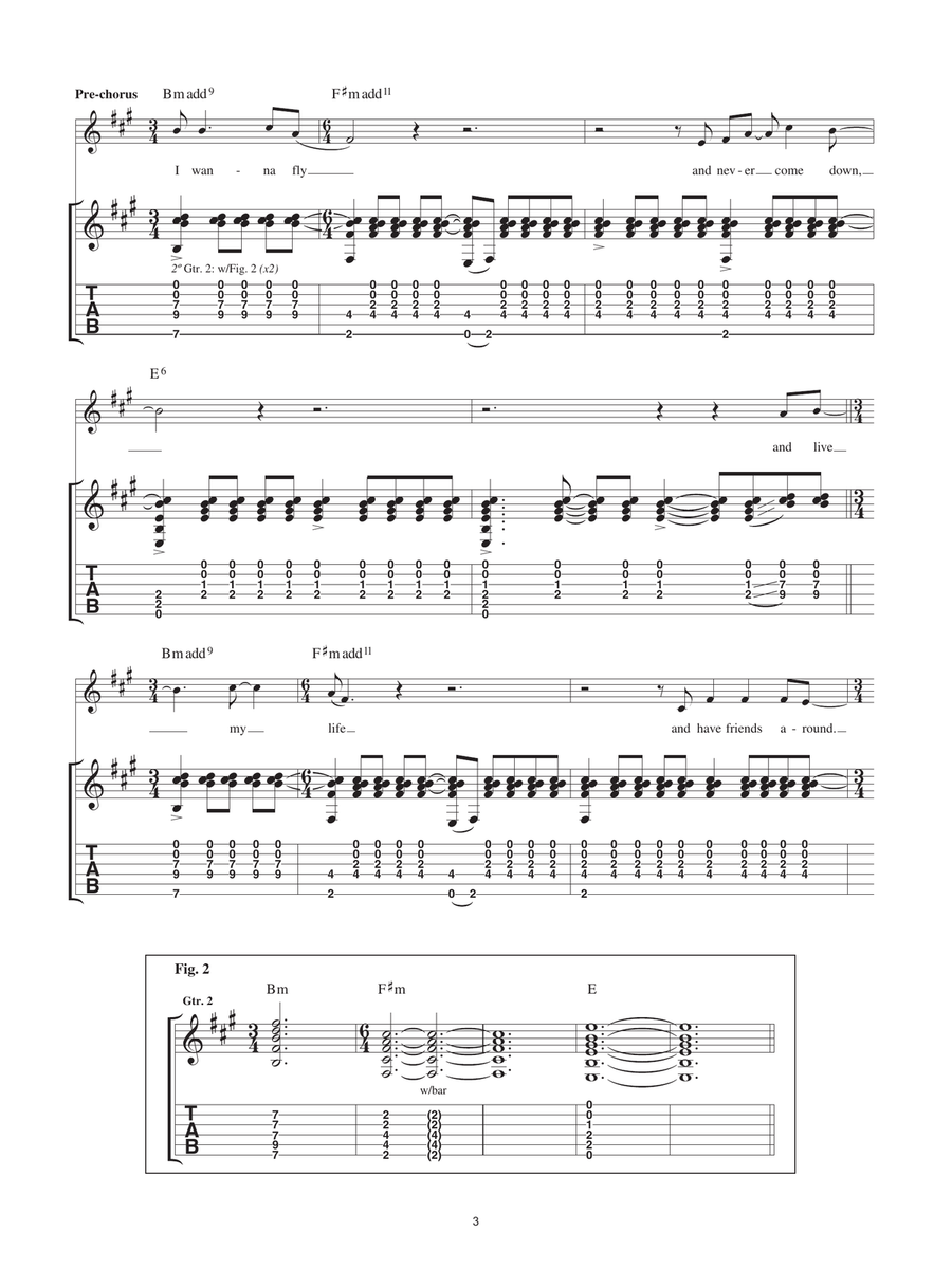 We Never Change We Never Change Acoustic Guitar scores gallery preview page 3