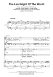 The Last Night Of The World (from Miss Saigon) (arr. Francis Shaw)