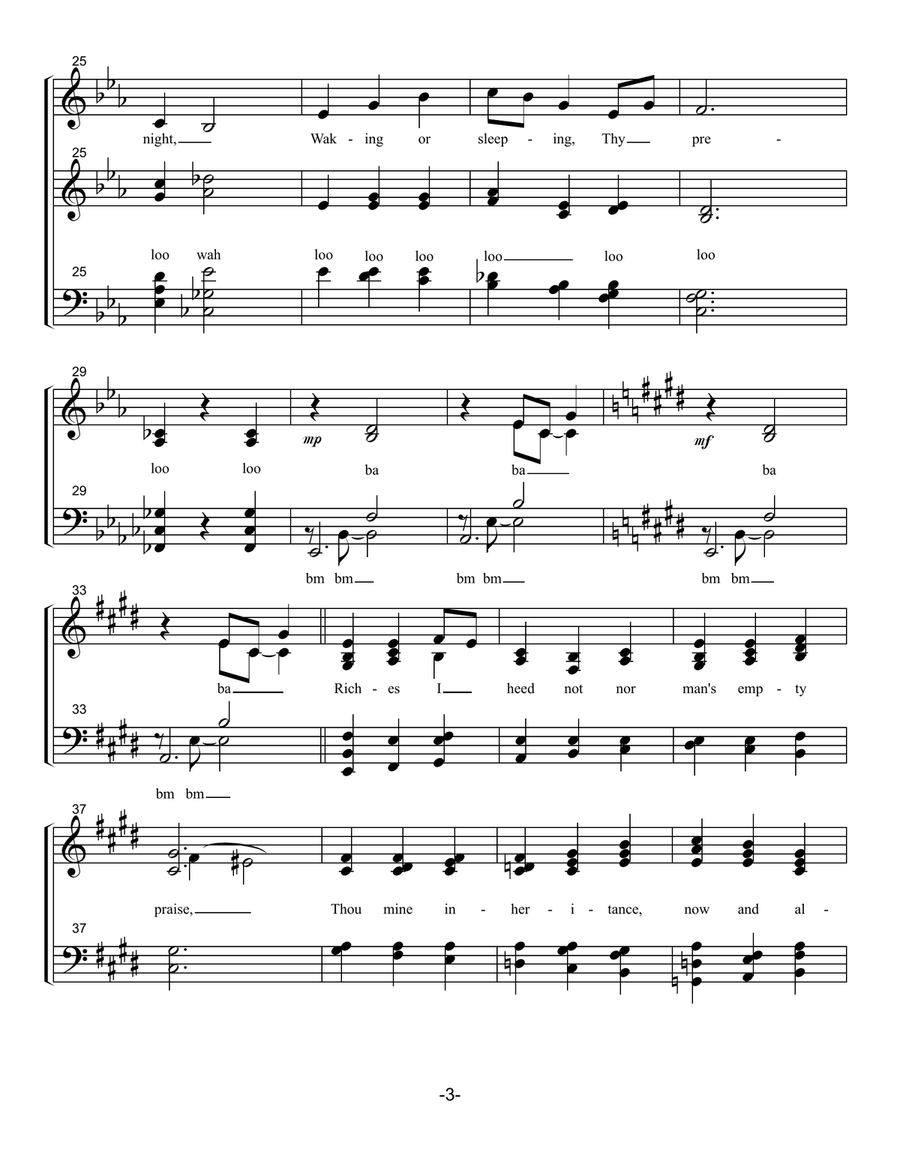 Be Thou My Vision Be Thou My Vision Divisi scores gallery preview page 3