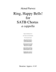 Ring, Happy Bells! for SATB Chorus a cappella