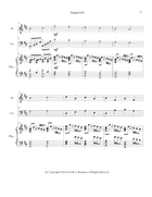 Canon in D (Trio for Flute, Cello and Piano) Small Ensemble scores gallery preview page 6