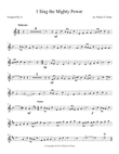 I Sing the Mighty Power of God (Brass Quartet)