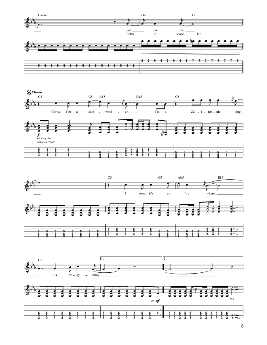 Parallel Universe Parallel Universe Acoustic Guitar scores gallery preview page 3